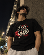 NO RULES — Men's Graphic T-Shirt Black